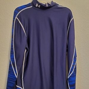 Under Armour long sleeve mock turtleneck compression cold wear 3X